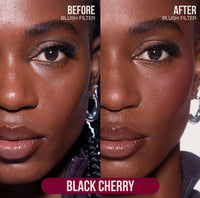 Thumbnail for Huda Blush Filter Liquid Blush - Black Cherry (Burnt Berry) - 0.15 fl oz / 4.5 mL