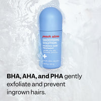 Thumbnail for Peach Slices - Smoothing Solution Ingrown Hair Treatment (1.69 oz) - Smooth, Relieve, Soften Skin - 360 Roller - BHA, AHA, PHA, Niacinamide, Licorice - Vegan & Cruelty Free - Korean Skin Care & Beauty