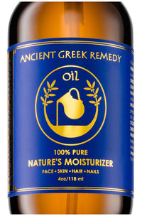 Thumbnail for Ancient Greek Remedy After Shower Body Oil for Women - Organic Face Oil & Body Moisturizer for Dry Skin with Sweet Almond, Jojoba, Olive, Lavender and Vitamin E Oil - Natural Clean Skincare, 4 oz