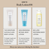 Thumbnail for Naturium The Smoother Glycolic Acid Body Lotion, Resurfacing & Exfoliating Treatment, with 10% Glycolic Acid, 8 oz