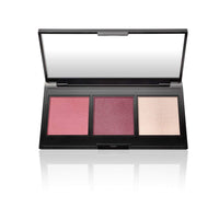 Thumbnail for LAURA GELLER NEW YORK Multitasking Eye Lip Cheek Palette Cream to Powder Trio, Mauves
