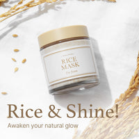 Thumbnail for I'm from Rice Mask 3.88 Oz, Gentle Exfoliating Wash Off Facial Mask for Dull, Rough Skin, Pore Clearing, Remove Dead Skin Cells, Uneven Skin Tone, Smooth Skin, Moiustirinzg, Radiant