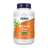 Thumbnail for NOW Foods Supplements, Slippery Elm Powder (Ulmus rubra), Non-GMO Project Verified, Herbal Supplement, 4-Ounce