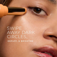 Thumbnail for RoC Multi Correxion Revive + Glow Eye Balm with Vitamin C (0.14 oz) + Retinol Eye Cream Packette