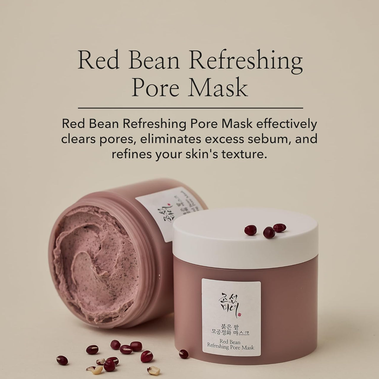 Beauty of Joseon Red Bean Pore Refreshing Mask for Men & Women