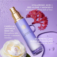 Thumbnail for Tatcha Luminous Dewy Skin Mist | 2-in-1 Hydrator & Finishing Spray with Hyaluronic Acid for a Dewy Glow | 1.35 oz