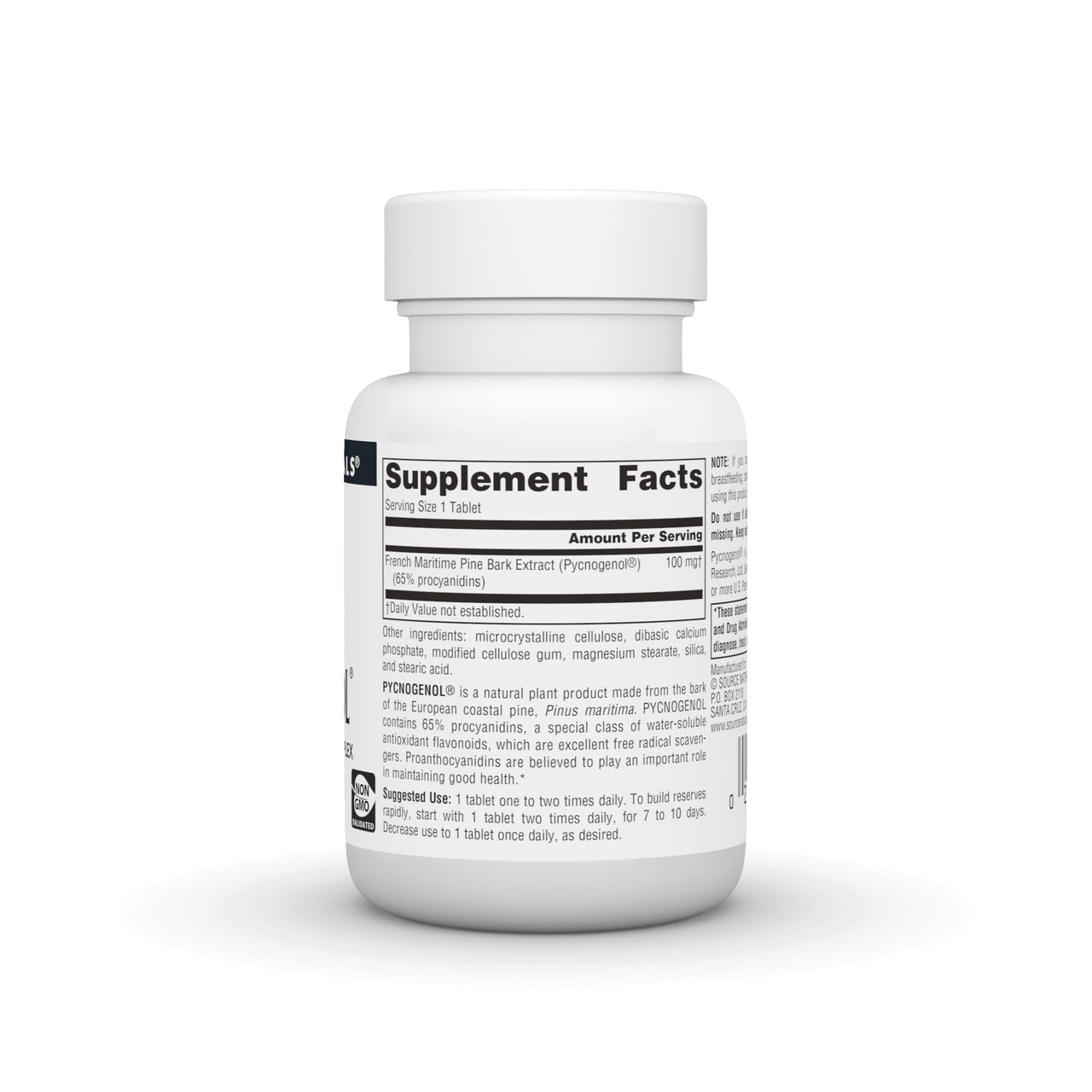 Source Naturals Pycnogenol Proanthocyanidin Complex, 100 mg - 30 Tablets