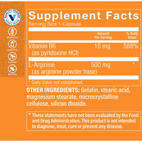 Thumbnail for L-Arginine 500 MG - 100 Capsules