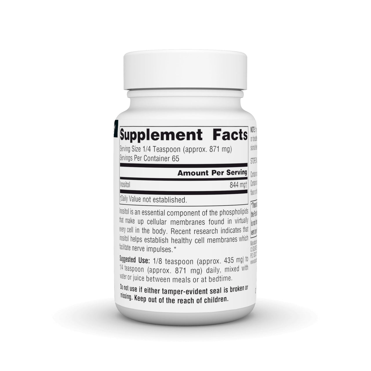 Source Naturals Pure Inositol, Dietary Supplement - 2 oz Powder