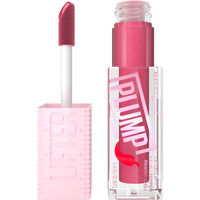 Thumbnail for MAYBELLINE Lifter Gloss Lifter Plump, Plumping Lip Gloss with Chili Pepper and 5% Maxi-Lip, Mauve Bite, Sheer Mauve, 1 Count