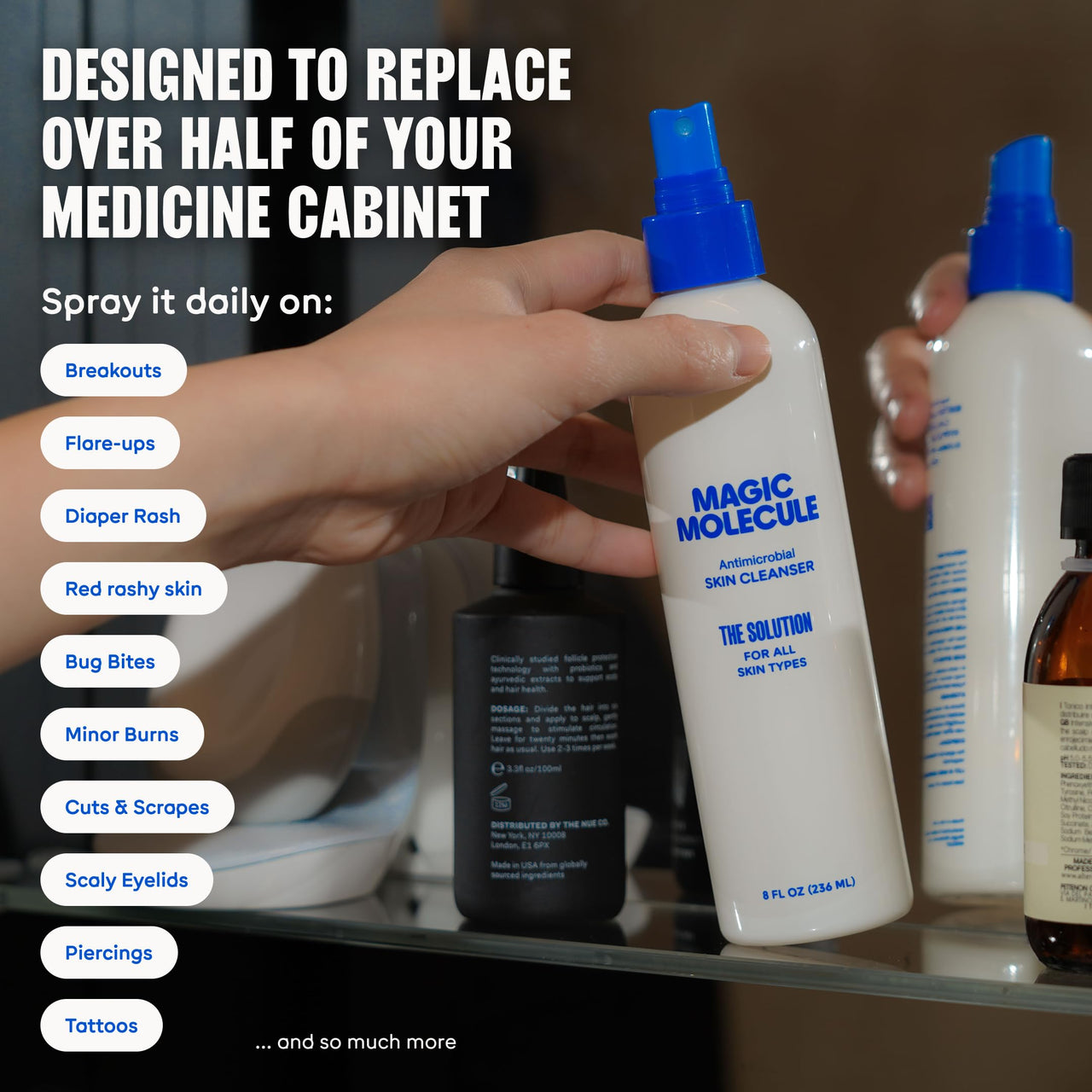 Buy Magic Molecule Hypochlorous Acid Spray for Breakout-Prone Skin ...