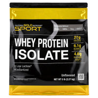 Thumbnail for California Gold Nutrition, 100% Whey Protein Isolate, Unflavored, 5 lb (2.27 kg)