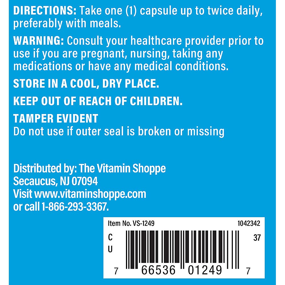 The Vitamin Shoppe Vitamin C 500MG - Immune Support, Antioxidant Protection & Collagen Formation, Daily Vitamin (100 Capsules)