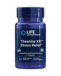 Thumbnail for Life Extension Theanine XR™ Stress Relief – L-Theanine – Promotes a Calm Response to Daytime Stress – Non-GMO, Gluten-Free, Vegetarian – 30 Tablets