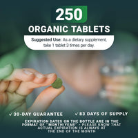 Thumbnail for Dr. Berg's Greens Superfood Cruciferous Vegetable Tablets - Vegetable Supplements for Adults w/ 11 Phytonutrient Super Greens Tablets - Energy, Immune System & Liver Veggie Tablets - 250 Tablets