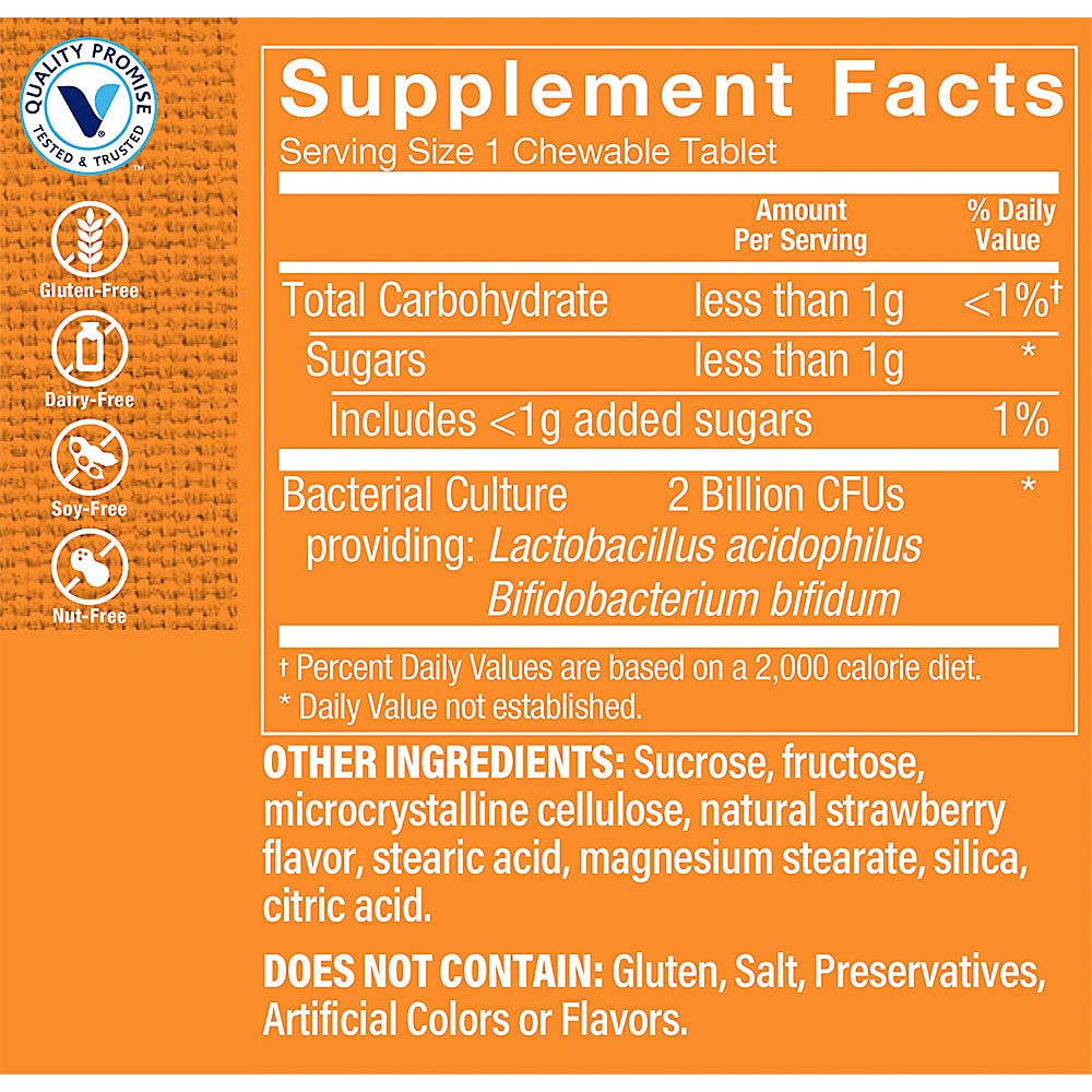 The Vitamin Shoppe Probiotics - Digestive Health, Gut Flora Balance & Immune System Support
