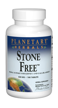 Thumbnail for Planetary Herbals Stone Free 820 mg Herbal Support for Kidney and Gallbladder 180 Tablet