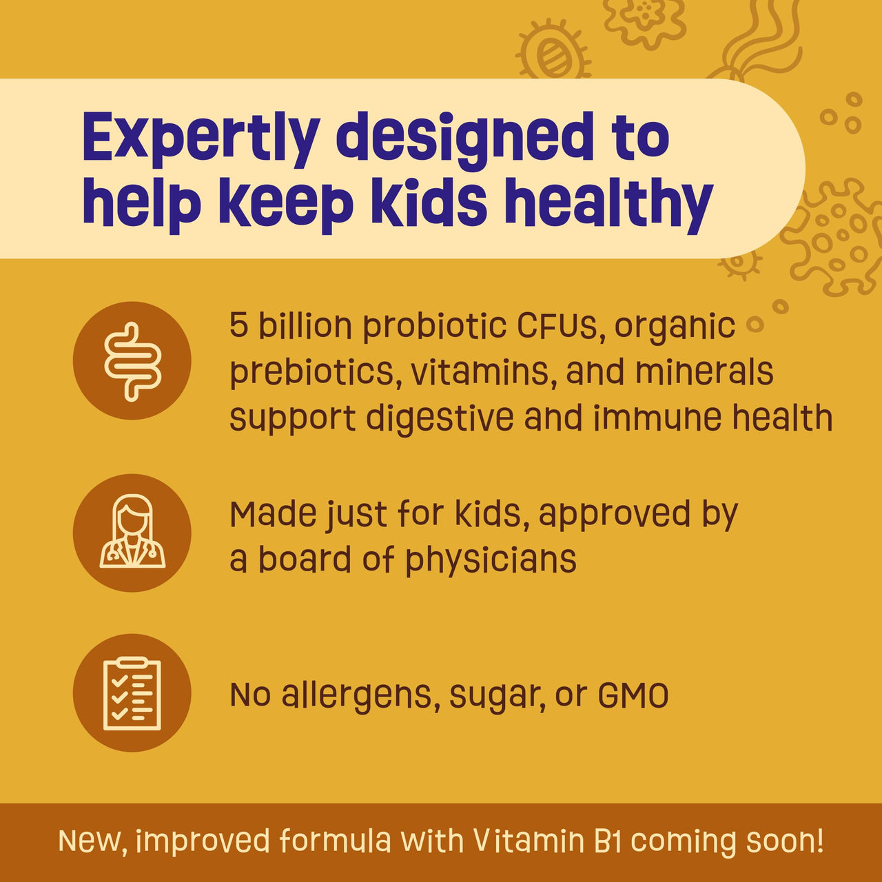 Physician's CHOICE Kids Happy Tummy Bundle - Fiber 24pck + Probiotic 30ct
