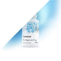 Thumbnail for THORNE - Zinc Bisglycinate 15mg - Daily Support for Skin, Eye & Immune System Health* with Zinc Supplement Capsules - 60 Capsules