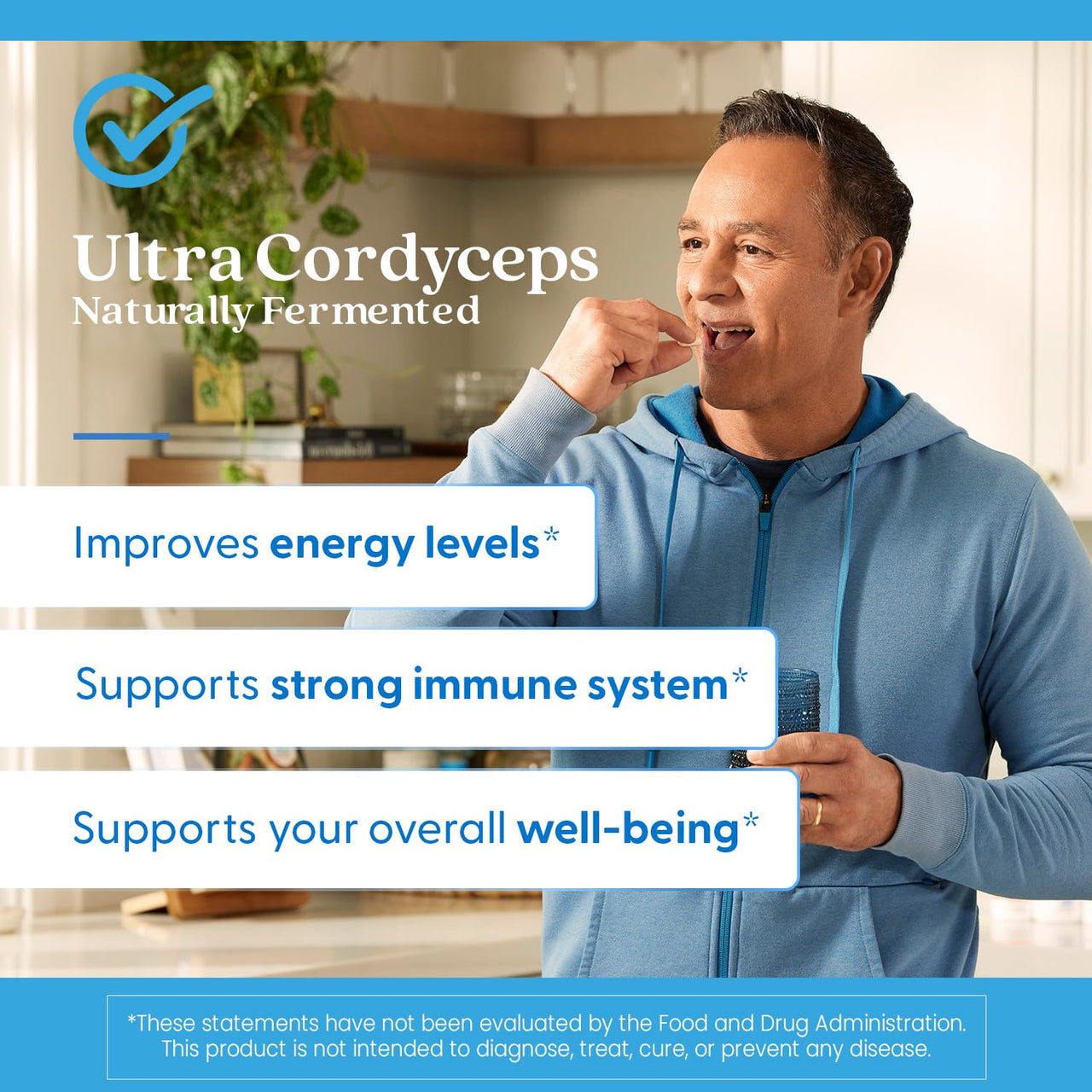 Doctors Best Ultra Cordyceps, Supports Stamina, Vitality & Immunity, Naturally Fermented Cordyceps, Vegan 60 Veggie Caps