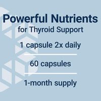 Thumbnail for Life Extension Thyroid Support Complex - Thyroid Health Support Supplement with Vitamins A, B, Iodine, Magnesium, L-Tyrosine, Ashwagandha & Ginseng for Energy – Non-GMO, Gluten-Free - 60 Capsules