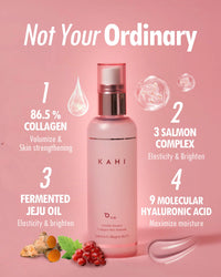 Thumbnail for KAHI Fine Line Bounce Collagen Serum Facial Mist Ampoule Korean Skin Care | Hydrating Face Mist Daily Face Serum | Facial Mist Spray Hydration Daily Moisturizer for Face 4.06 fl oz