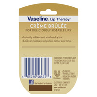 Thumbnail for Vaseline Lip Therapy Crème Brûlée 6-Pack – Mini Lip Balms for Soft, Deliciously Kissable Lips, 0.25 Oz Ea