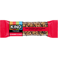 Thumbnail for KIND Thins Snack Bars, Dark Chocolate Cherry Chashew, Gluten Free, Low Calorie, Healthy Snacks, 5g Sugar, 10 Count