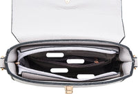 Thumbnail for Covelin Women's Small Leather Handbag Tote Shoulder Crossbody Bag Red