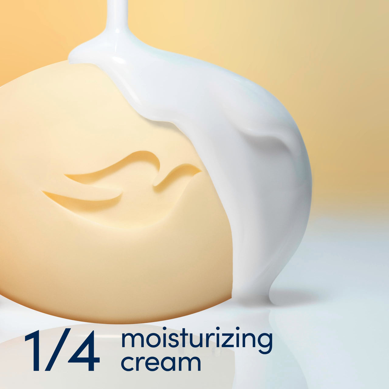 Dove Beauty Bar Soap Shea Butter, 8 Bars for Nourished, Radiant Skin, Enriches Skin 3.75 oz