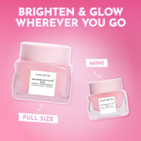 Thumbnail for Glow Recipe Travel Size Watermelon Glow AHA Night Treatment - Overnight Resurfacing Mask with AHA Complex, Hyaluronic Acid, Niacinamide & Watermelon Enzymes for Smooth, Glowing, Even-Toned Skin (25ml)