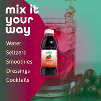 Thumbnail for Dynamic Health Pure Cranberry Unsweetened 100% Juice Concentrate, Natural Antioxidant Supplement, No Additives, No Added Sugar, No Preservatives, 16 Servings, 16oz