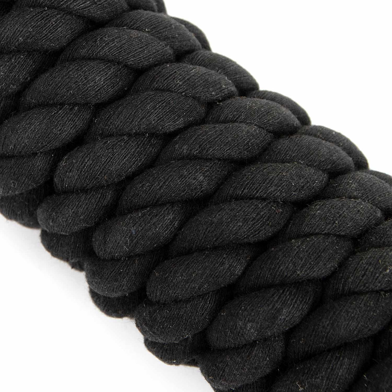 Jeffers Equine Twisted Solid Cotton Horse Lead Rope, 10'L, Black, Lightweight, Rust Resistant Brass Bolt Snap. Ideal for Training & Grooming - Heavy Duty Hardware for Safety & Control