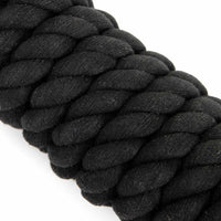 Thumbnail for Jeffers Equine Twisted Solid Cotton Horse Lead Rope, 10'L, Black, Lightweight, Rust Resistant Brass Bolt Snap. Ideal for Training & Grooming - Heavy Duty Hardware for Safety & Control