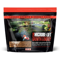 Thumbnail for MICROBE-LIFT High Growth and Energy Floating Fish Food Pellets for Ponds, Water Gardens, and Fountains, Safe for Live Goldfish and Koi, 5.25 lbs