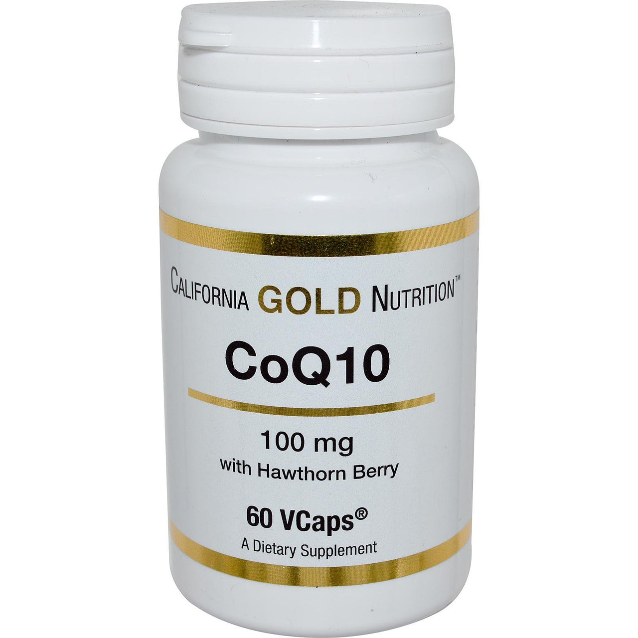 California Gold Nutrition, CoQ10, 100 mg, 60 VCaps