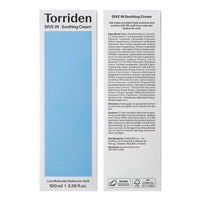 Thumbnail for Torriden DIVE IN Hyaluronic Acid Soothing Cream Tube Type 100ml (3.38 fl. oz) | Revitalizing Facial Moisturizer for Sensitive and Dry Skin | Hyaluronic Acid, Panthenol, Allantoin