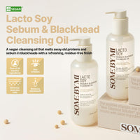 Thumbnail for SOME BY MI Lacto Soy Sebum & Blackhead Cleansing Oil – 6.76oz, 200ml – Korean Vegan Makeup-Removing Oil Cleanser with Soybean Extract & Serine – Deep Cleansing for Blackheads & Pore – Korean Skin Care