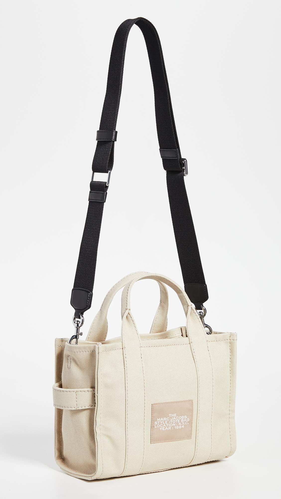 Marc Jacobs Women's The Canvas Small Tote Bag, Beige, Off White, One Size