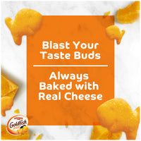 Thumbnail for Goldfish Flavor Blasted Xtra Cheddar Cheese Crackers, 27.3 oz Carton (Pack of 2)