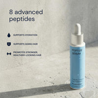 Thumbnail for Blueprint Bryan Johnson Hair Peptide Serum – 8 Peptide Scalp Treatment with Caffeine & Curcumin – Fragrance Free Scalp Serum for Thicker, Fuller Hair – Lightweight Leave-In Formula (50 mL)