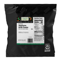 Thumbnail for Frontier Co-op Vegetarian Broth Powder, 1lb - Vegan, No-Chicken, Veggie Alternative to Bouillon Powder - Bulk Bag, Shaker Refill, Restaurant Supply