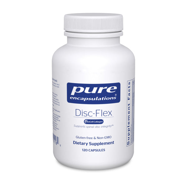 Pure Encapsulations Disc-Flex - Bone & Musculoskeletal Health Dietary Supplement - Supports Spinal Disc Strength & Flexibility* - Vegetarian & Gluten Free - 120 Capsules