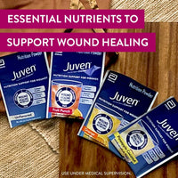 Thumbnail for Juven Therapeutic Nutrition Drink Powder Including Collagen Peptides, Amino Acids, and HMB for Wound Healing Support, Orange, 30 Packets