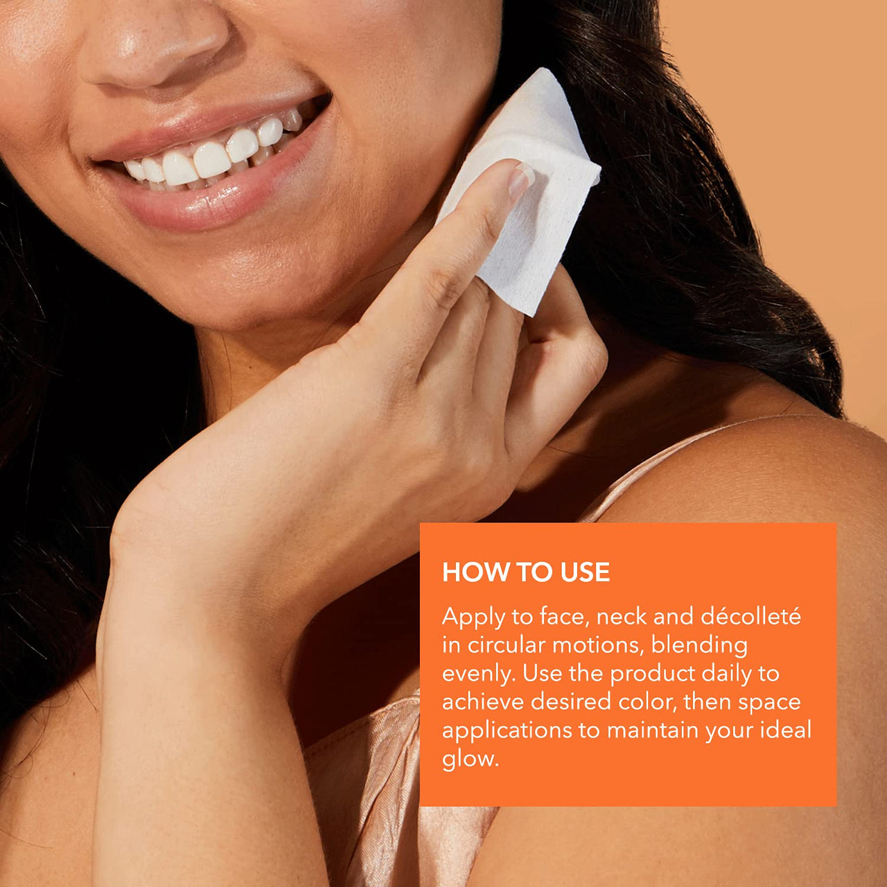 Dr Dennis Gross Alpha Beta Glow Pad Self Tanner Intense Glow for Face: for Dull Skin Lacking Radiance & Glow, (20 Towelettes)