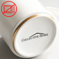 Thumbnail for COLLECTIVE HOME - Monogram Ceramic Mugs, 15 oz Golden Initial Coffee Cups, Elegant Alphabet Tea Mugs, Elegant Personalized Mug with Gift Box, Luxurious Cups for Office and Home (f)