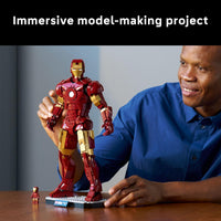 Thumbnail for LEGO Marvel Iron Man Mark 3 Collectors’ Edition Building Set - Poseable Super Hero Construction Kit W/Mark 3 Minifigure for Adults, Ages 18+ - Collectible Gift Idea for Birthdays - 76344