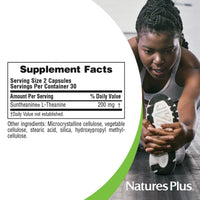 Thumbnail for NaturesPlus PRO Suntheanine L-Theanine - 60 Capsules - Supports Calm Alertness, Healthy Relaxation & Improved Rest - Non-GMO, Vegan & Gluten Free - 60 Servings