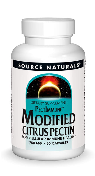 Source Naturals PectImmune, Modified Citrus Pectin, For Cellular Immune Health*, 750mg - 60 Capsules