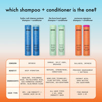 Thumbnail for amika hydro rush intense moisture shampoo with hyaluronic acid, 275ml